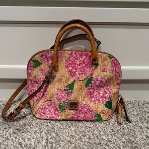 Dooney & Bourke Pink Floral Satchel